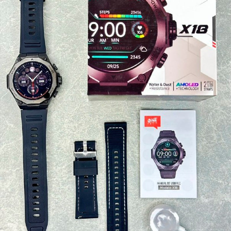 Reloj smartwatch Onetech X18 Sumergible